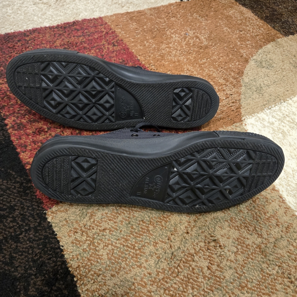 Converse All Star Black Canvas Sneakers - Picture 4 of 11